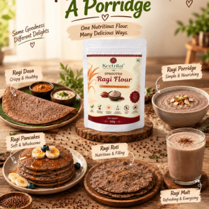 Sprouted Ragi (Finger Millet) Flour - Image 3